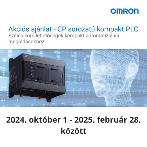 OMRON - CP sorozatú kompakt PLC